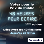 200x200 - Banniäre pour voter Prix du Public - 48 heures pour Çcrire